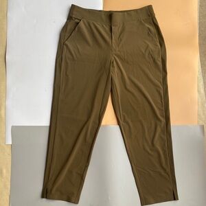 Athleta Olive Green Track Pants - Slim Jogger